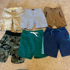 EUC 6 pairs of size 6 kids shorts Old Navy, Gap, and Polo